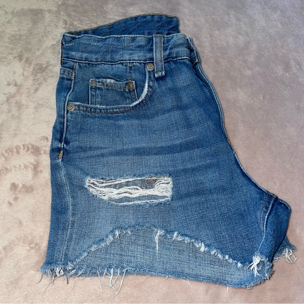 Rag & bone Dre low-rise distressed short size 26 - Picture 3 of 12